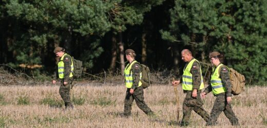 ​”Nic nie zostało znalezione”. Wojsko nie kończy poszukiwań rosyjskiego drona