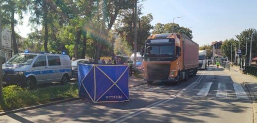 Pijany kierowca ciężarówki zabił na pasach 70-latkę