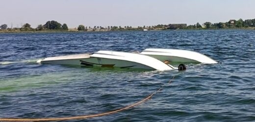 Wypadek samolotu Cessna na jeziorze Lednickim