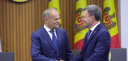 Tusk w Mołdawii o procesie akcesyjnym i zestrzeliwaniu dronów i rakiet