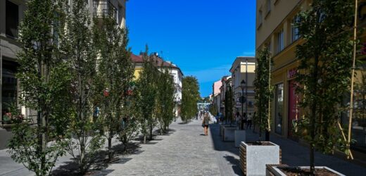 Rzeszowski deptak gotowy. W niedzielę oficjalne otwarcie