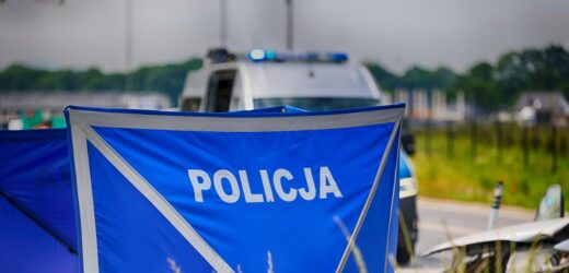Tragedia na dk45. Ciągnik śmiertelnie potrącił mężczyznę
