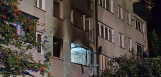 Tragedia w Mazowieckiem. Ofiara śmiertelna, ewakuacja mieszkańców