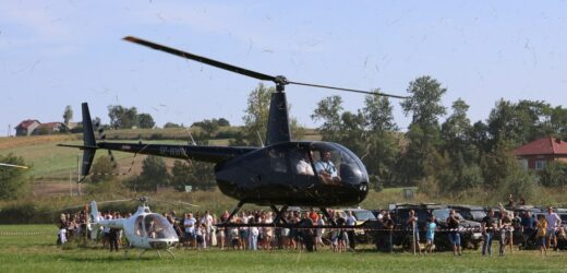 Sportowe auta, gwiazdy i charytatywna zbiórka, czyli „Piknik ze śmigłowcami” w Skalbmierzu