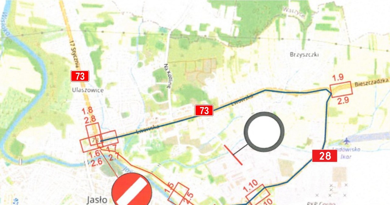 Od wtorku remont mostu w Jaśle. Potrwa do końca roku