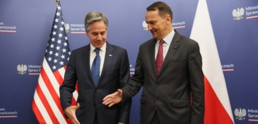 Blinken po spotkaniu z Sikorskim: Stosunki USA z Polską nigdy nie były lepsze
