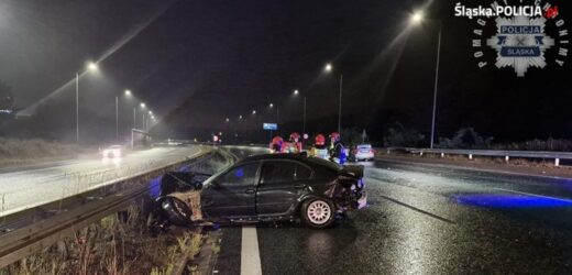 Tragiczny wypadek na A4. Zginął 19-latek, jego ojciec w ciężkim stanie