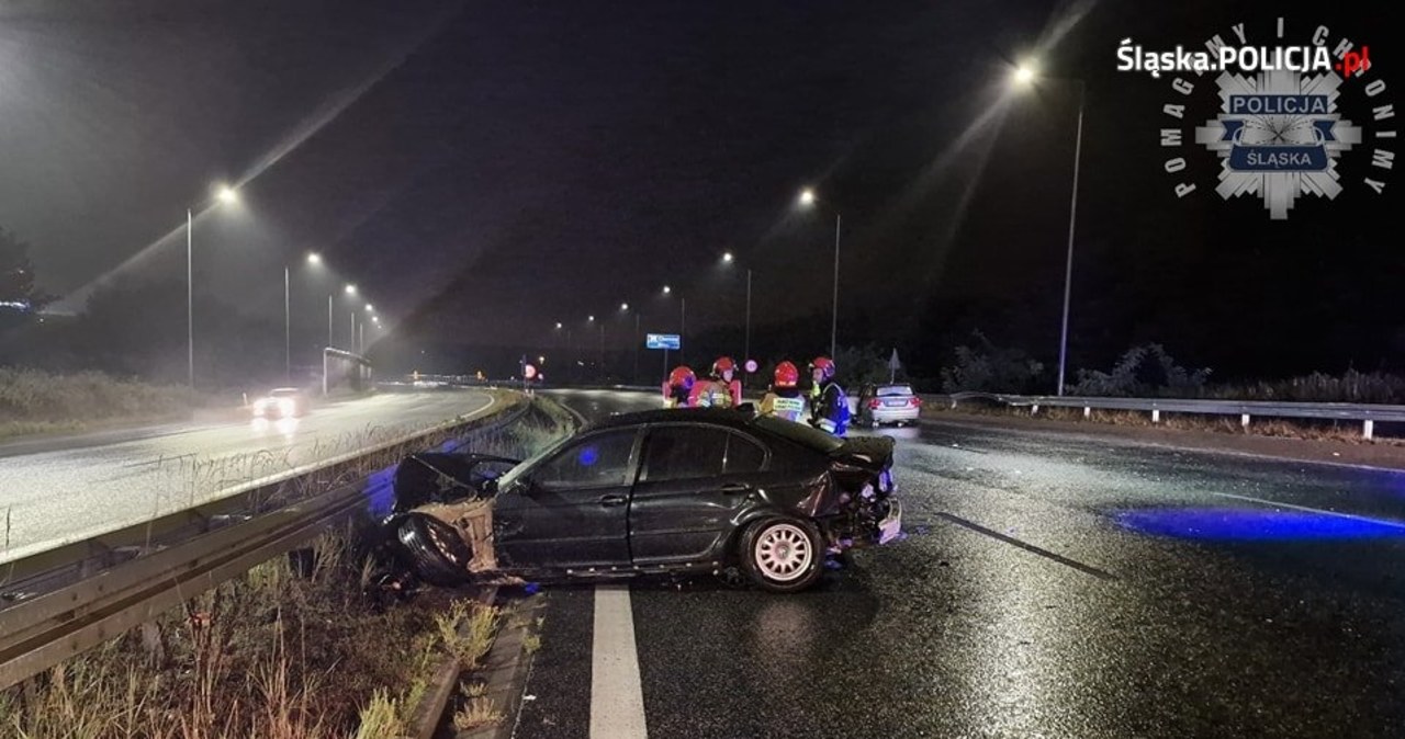 Tragiczny wypadek na A4. Zginął 19-latek, jego ojciec w ciężkim stanie