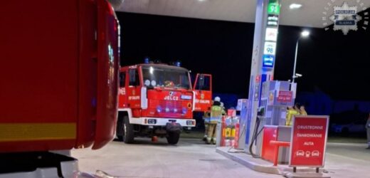 Zaatakował policjantów na stacji paliw. Czech trafił do aresztu