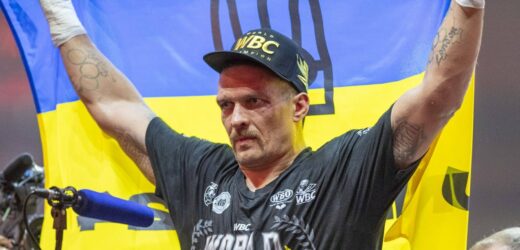 Ołeksandr Usyk na krótko zatrzymany na lotnisku w Krakowie