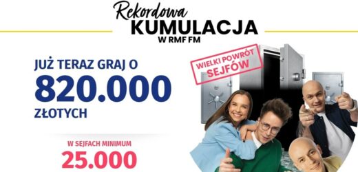 Rekordowa kumulacja w RMF FM: Padła ​największa nagroda w historii polskiej radiofonii!