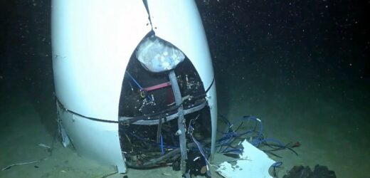 Łódź podwodna Titan na dnie oceanu. Zobacz niesamowite nagranie