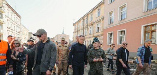 Prezydent Duda tłumaczy, dlaczego dopiero teraz przyjechał do powodzian