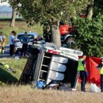 Dwie osoby nie żyją, kilkanaście rannych. Tragiczny wypadek busa w Świętokrzyskiem