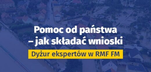 Państwowa pomoc dla powodzian. Eksperci odpowiedzą na Wasze pytania