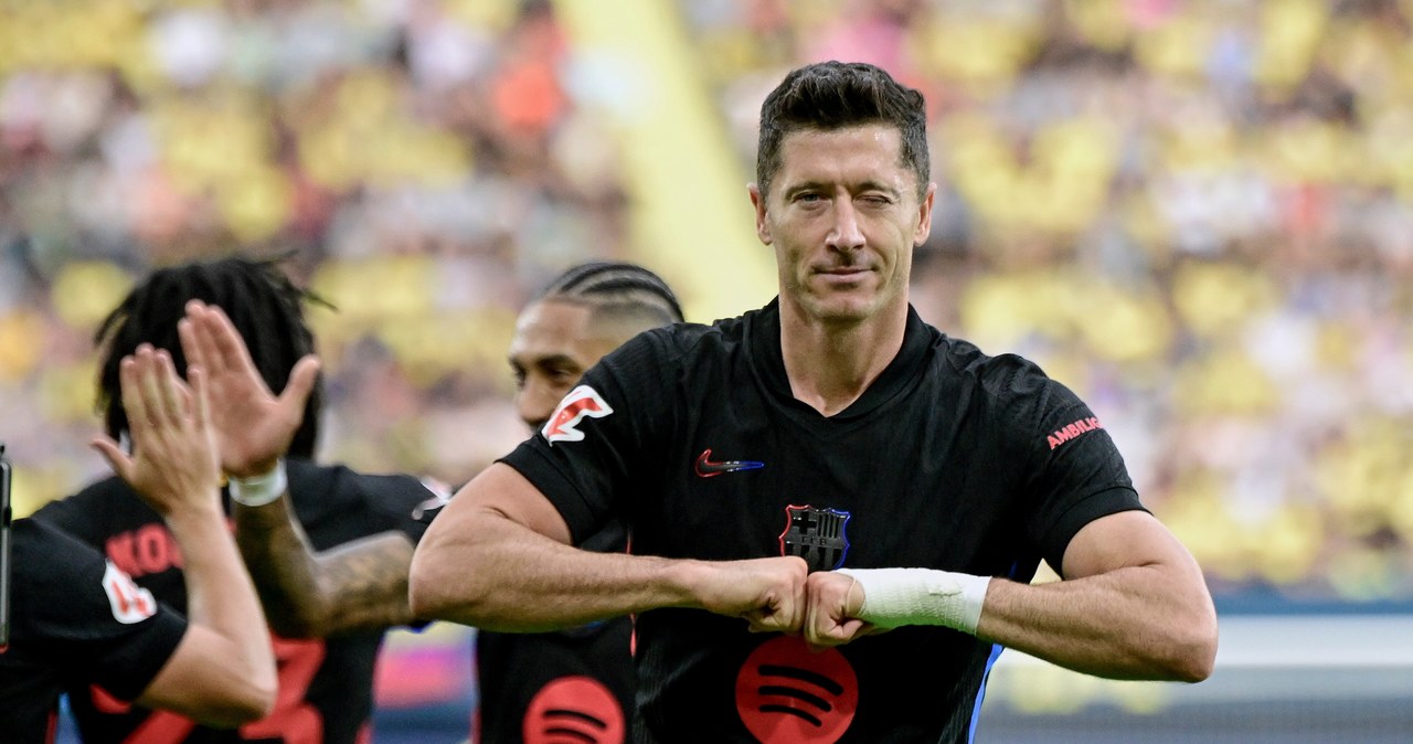 Dwie bramki Lewandowskiego, poważna kontuzja bramkarza Barcelony