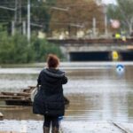 Zniszczona oczyszczalnia ścieków w Ostrawie. Zanieczyszczenia wpływają na polską stronę