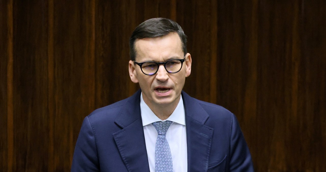 Morawiecki w Sejmie: Podczas powodzi rząd robił „putiniadę” i nie zdał egzaminu