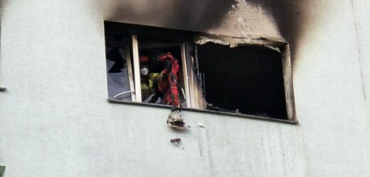 Pożar w bloku na warszawskim Ursynowie. Jedna osoba zginęła