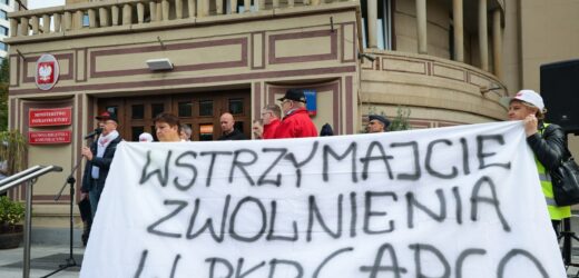 „Bandyckie bezprawie w PKP Cargo”. Związkowcy protestują