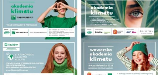 Akademia Klimatu. Startują wyjątkowe spotkania edukacyjne dla młodzieży!