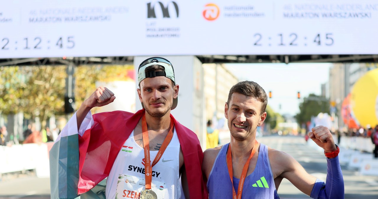 Węgier zwycięzcą ​Maratonu Warszawskiego. Mateusz Kaczor był drugi