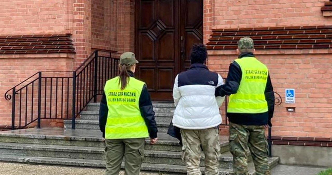 Torami w stronę granicy z Rosją. Straż graniczna zatrzymała 23-latka z Afryki