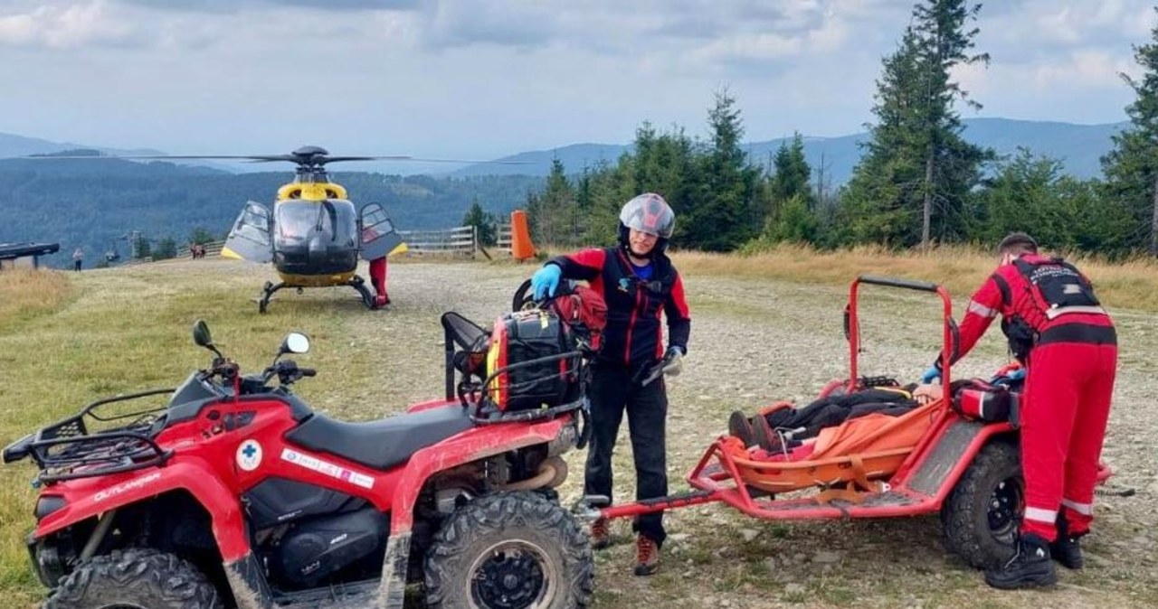 GOPR pomógł blisko 100 osobom. Pracowity miesiąc w Beskidach