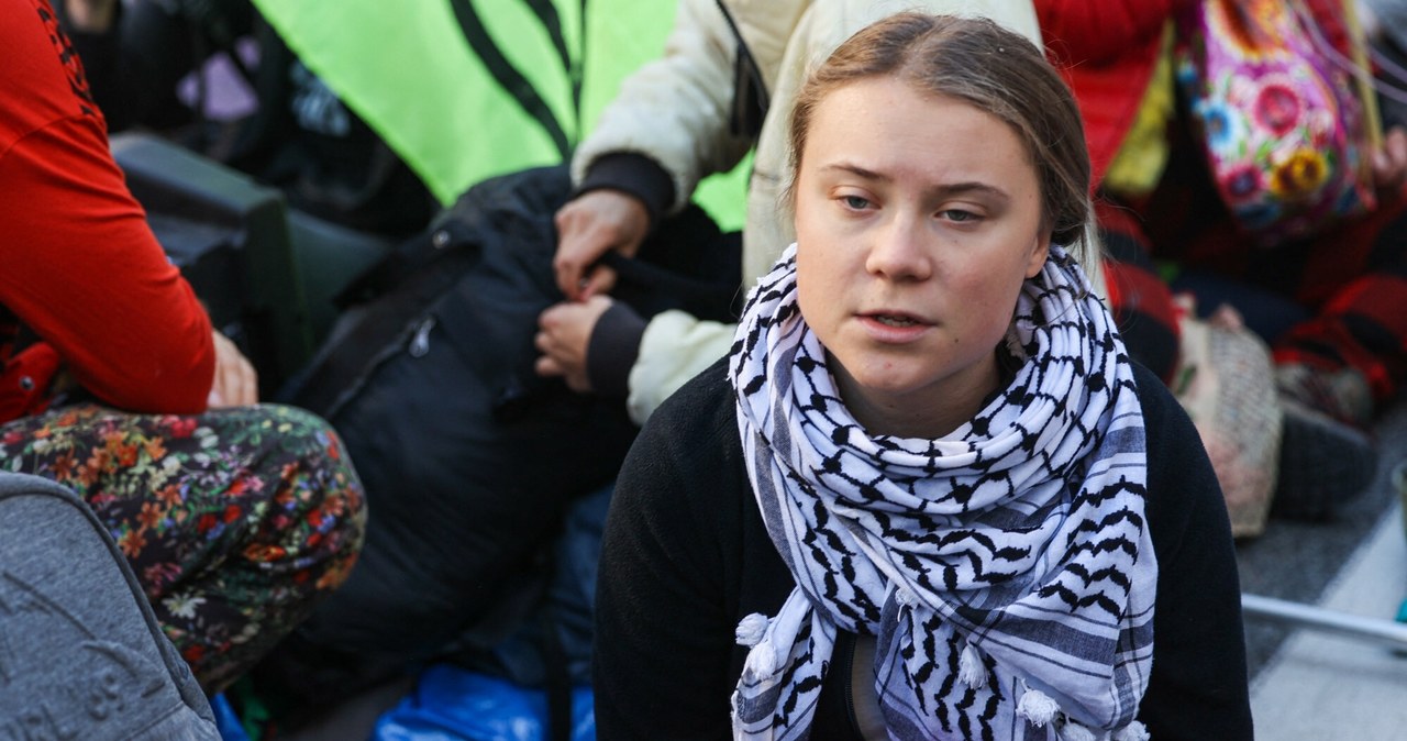 Greta Thunberg zatrzymana podczas protestu w centrum Brukseli