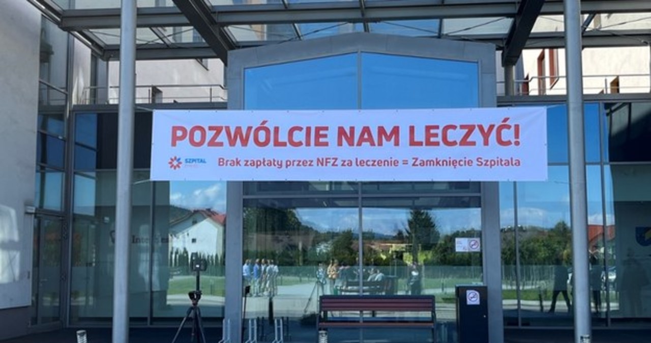 Poważne problemy szpitala w Żywcu. Zawieszono działalność kilku oddziałów