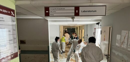 Zalany szpital w Nysie wznowi działalność