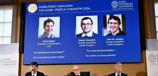 Nobel z chemii za projektowanie białek i przewidywanie ich kształtu
