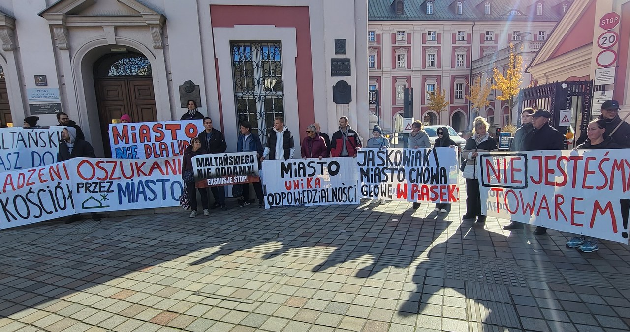 Poznań: Mieszkańcy os. Maltańskiego chcą rozmów z kurią i miastem