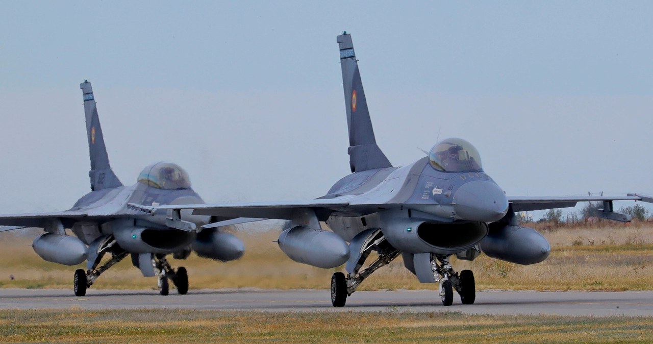 Ostrzeżenie dla ludności. Rumunia poderwała F-16