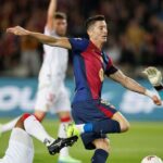 Liga hiszpańska: Lewandowski bohaterem Barcelony, Sevilla na kolanach