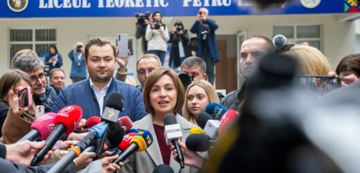 Częściowe wyniki w Mołdawii: Sandu prowadzi w wyborach, referendum na „nie”