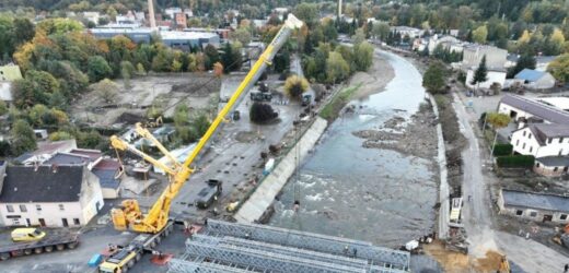 Co z tymczasowym mostem w Głuchołazach? Drogowcy podali termin
