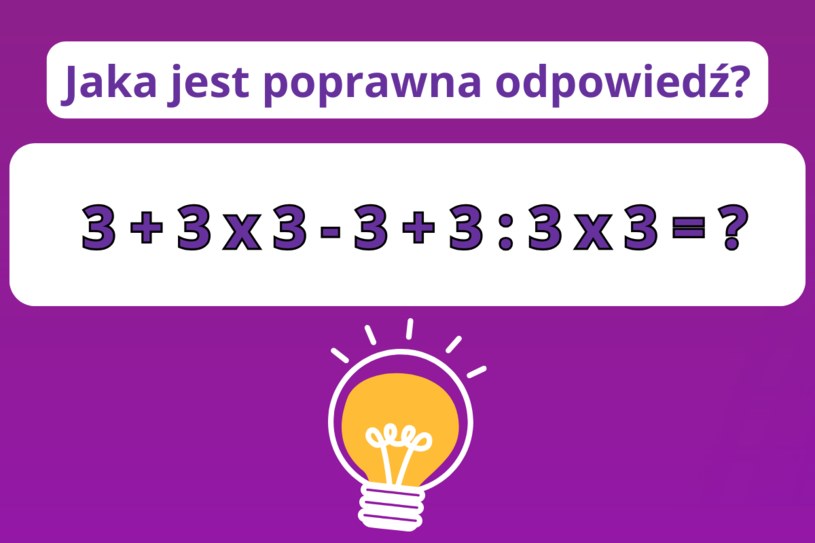 Test na logiczne myślenie: Jak szybko rozwiążesz trudną zagadkę matematyczną? Tylko 4% osób tego dokonało