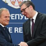 Tusk spotkał się z prezydentem Serbii. „Bardzo dziękuję za ten gest”