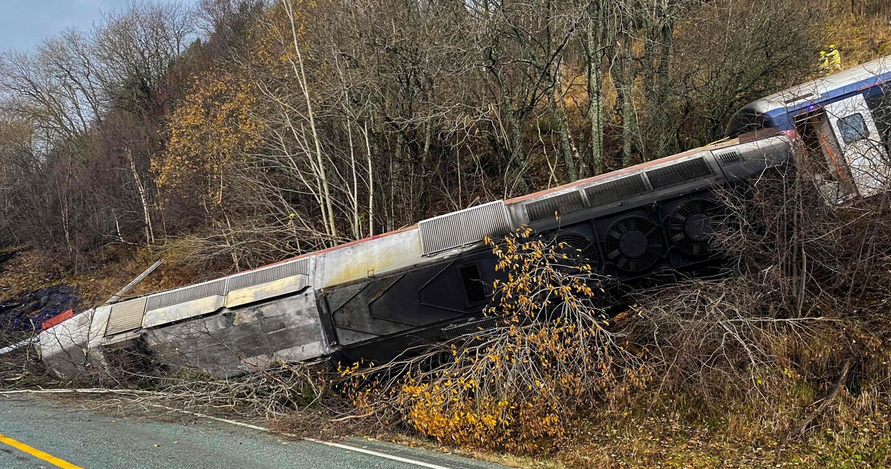 Skały runęły na pociąg. Katastrofa kolejowa w Norwegii