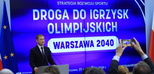 Letnie igrzyska olimpijskie w Polsce? „Jako rząd traktujemy ten projekt niezwykle poważnie”