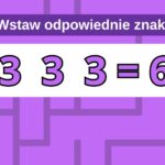 Zagadka matematyczna na rozruszanie szarych komórek. Proste ćwiczenie, które dzieci rozwiązują w 5 sekund