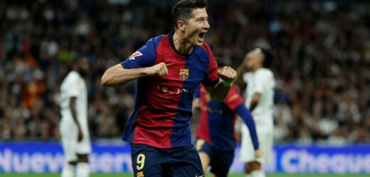 El Clasico: Lewandowski znów został bohaterem Barcelony
