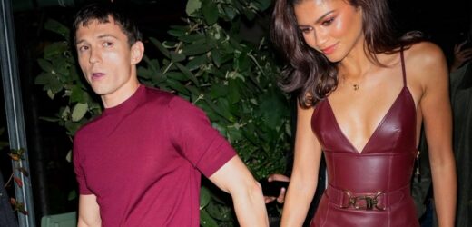 Rzadki widok pary razem. Zendaya olśniła kobiecą kreacją