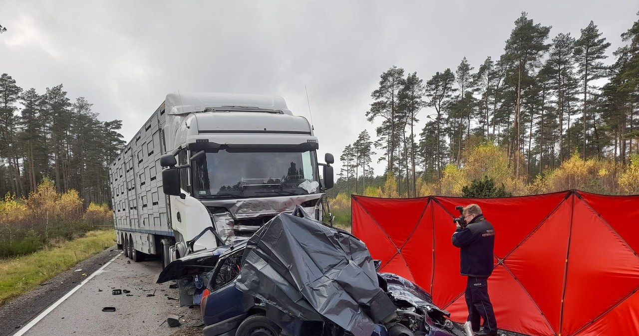 Tragiczny wypadek w Pomorskiem. Trzy osoby zginęły