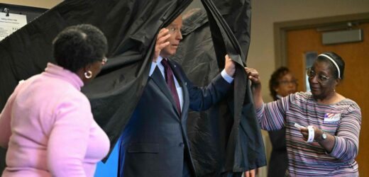 Joe Biden zagłosował w wyborach prezydenckich
