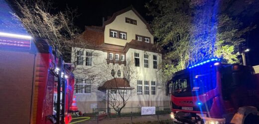 ​Pożar wybuchł w nocy. Mieszkańcy czekali na ewakuację na balkonie