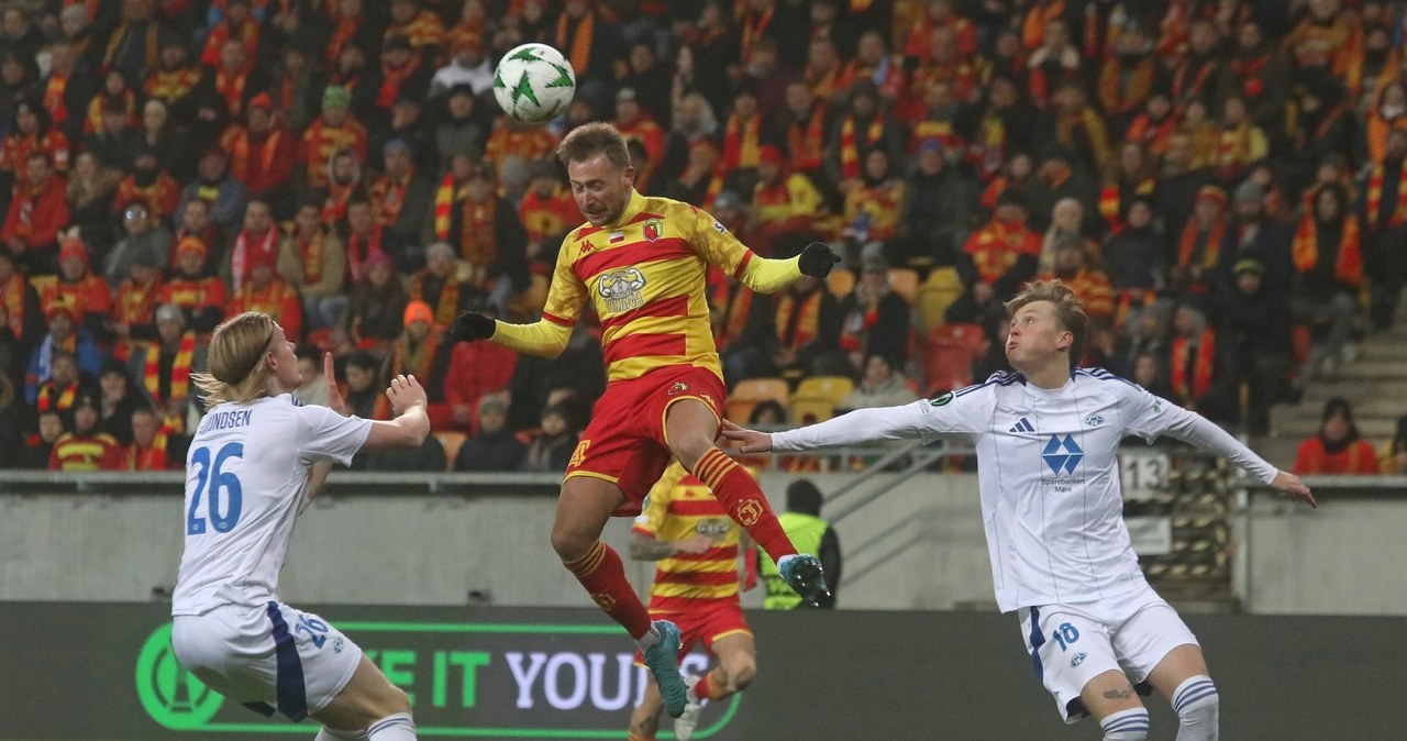 Liga Konferencji. Rewelacyjna Jagiellonia Białystok pokonała Molde