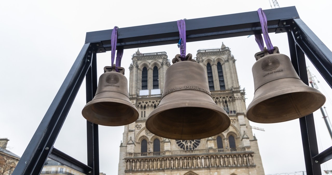 Dzwony katedry Notre-Dame zabrzmiały po raz pierwszy od pięciu lat