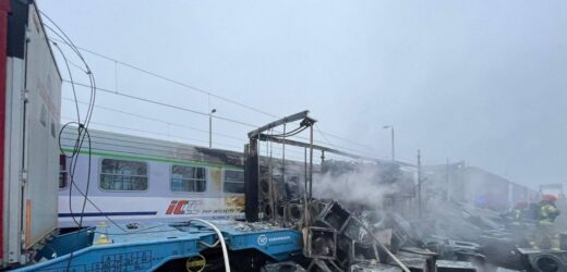 Race przyczyną pożaru pociągów? Wstępne ustalenia policji